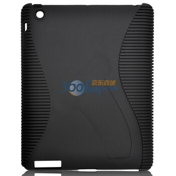 道瑞（x-doria）易抓防摔游戏型iPad2硅胶保护套（搭配支架使用）适用于 ipad 2