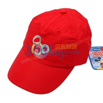 Disney/迪士尼童帽 帽子 米奇男童鸭舌帽D08MQ2857 红色 56