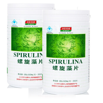 汤臣倍健螺旋藻片600mg*300片*2桶