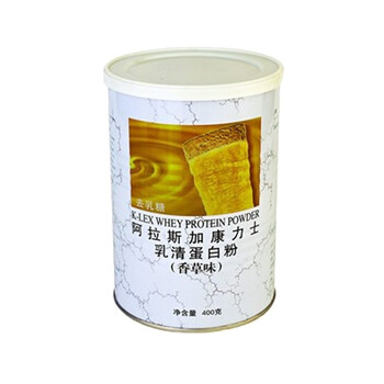 K-LEX阿拉斯加康力士乳清蛋白粉（香草味）400克 降血脂 提升免疫力 助消化