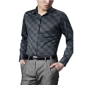 【FEIPINPAI】三丝光棉绿紫菱格长T(nonbrand)NON11114/00010-07红色52(180/96A)
