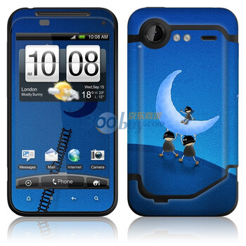 ideaSkin HTC Incredible S / G11 / 惊艳 / S710e 他们偷走了月亮 外壳保护套皮贴膜 DAVA750488