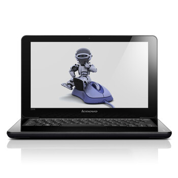 联想（Lenovo）S206 11.6英寸笔记本电脑 （双核C-50 2G 320G 摄像头 无线）曜石黑