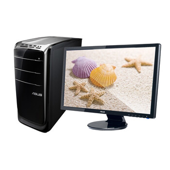 华硕(ASUS) CG1330台式电脑（X2 260 2G 1TB 1GB独显 SuperMulti 键鼠 三年质保）