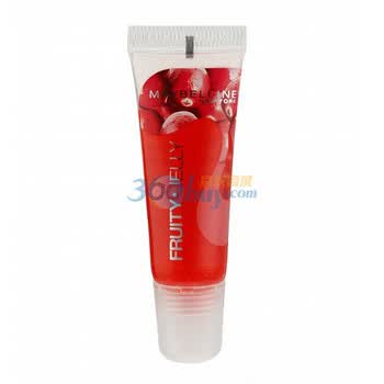 Maybelline美宝莲果冻唇彩 2011 俏皮红莓 12 挂卡装 10ml