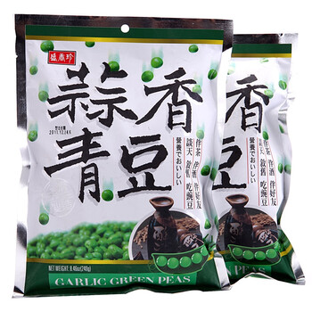 中国台湾盛香珍蒜香青豆240g*2袋