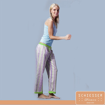 舒雅 schiesser 女士家居服/睡衣/长裤/休闲装 31/8787 4536绿色 XL