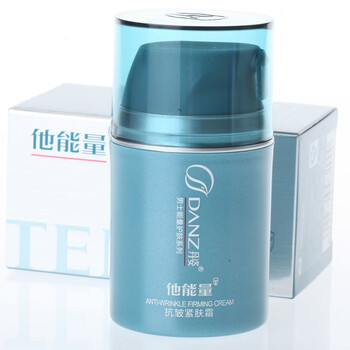 丹姿他能量抗皱紧肤霜50g:化妆品 母婴 食品 手