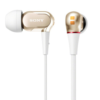 索尼（SONY）XBA-20/NQ 新研发的索尼动铁单元耳机  金色