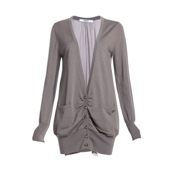 LANKOU(澜蔻) 长袖羊毛<em>开衫</em> 5I41105002小组