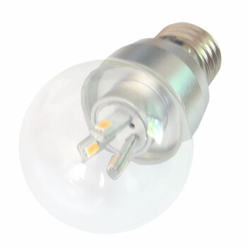 
                                        倍靓照明 LED 360度仿白炽灯泡 E27 3W 正白 正白 磨砂罩                