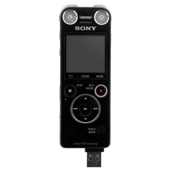 索尼（SONY） ICD-SX1000 数码录音棒 三向麦克风 音乐/会议录音 黑色 16G
