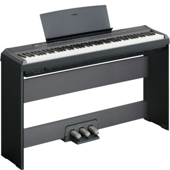 雅马哈YAMAHA乐器 P-105B黑色数码钢琴 （含琴架、三踏板）