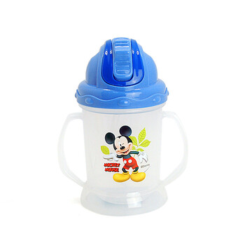 迪士尼Disney 米奇幼儿学饮杯 吸管水杯 塑料凉
