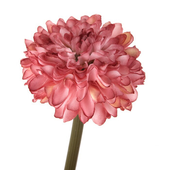 【京东超市】Homix 6头球形菊仿真花装饰花 玫红