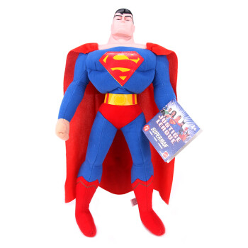 超人爸爸supreman黑暗蝙蝠侠罗宾毛绒玩具公仔创意新