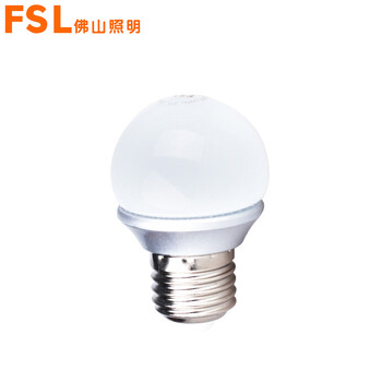 
                                        FSL 佛山照明led灯泡球泡吊顶台灯家居阳台E27E14螺口6500k白黄光日光3W5W 超炫30W 暖白光(黄光)                