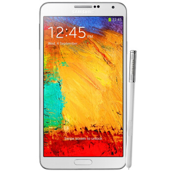 三星 Galaxy Note3 N9009 16G版 电信3G手机（简约白）CDMA2000/GSM 双卡双待双通