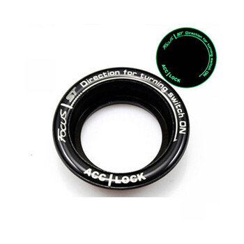 宾尼 经典新福克斯点火钥匙圈 ST车贴纸 福克斯