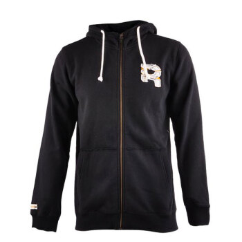 锐步reebok男子运动休闲连帽夹克外套 z10884 黑色 2xl