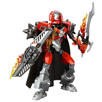 益智拼装玩具XINH得高英雄工厂5.0超级华光火