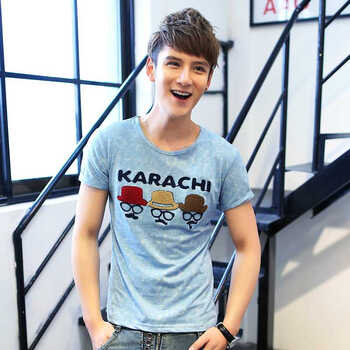 珂亚图 2014夏装热卖 男士潮牌帽子眼镜胡子 水