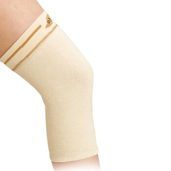 百傲鲨有机棉护膝1支装 浅黄色 M【图片 价格