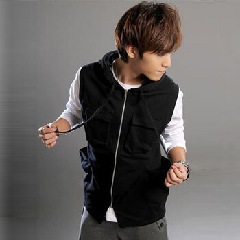 FZL 2014春夏新款 <em>韩版</em>男士<em>背心外套</em> 百搭男马