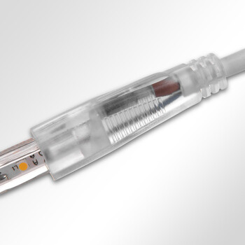朗硕 LED贴片灯带SMD3528-60珠灯带背景灯220V暗槽灯软灯条 蓝