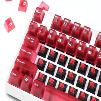 明基（BenQ） KX890 天机镜机械键盘 半透明键帽 红轴