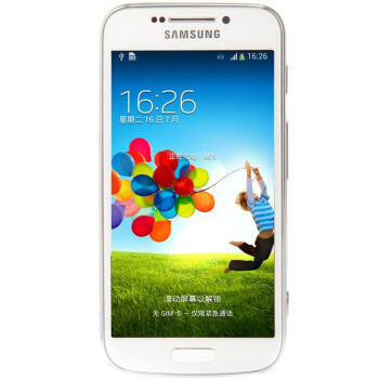 三星 Galaxy S4 Zoom 3G手机（白色）WCDMA/GSM