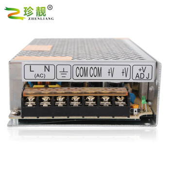 
                                        珍靓12V开关电源60-360W机箱监控设备转换变压器直流稳压铝壳开关电源led灯带适配器 12V电源 12V 3A36W                