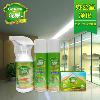 
                                                            绿驰Greensky 新办公室急入伙 迅速除甲醛除味{ 50㎡基数套餐 除醛无忧}                