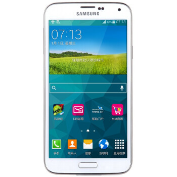 三星 Galaxy S5 G9008V 4G手机（闪耀白）TD-LTE/TD-SCDMA/GSM
