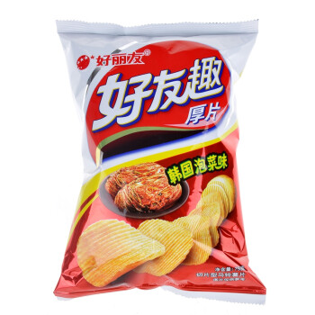 银座 好丽友 好友趣韩国泡菜味薯片75g*6袋