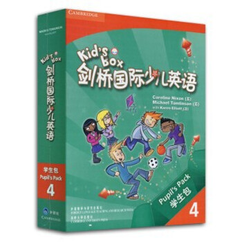 外研正版 剑桥国际少儿英语 4\/四级 学生包4 K