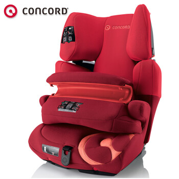德国进口康科德Concord儿童汽车安全座椅pro 9月-12岁isofix 红色(15款Pro)
