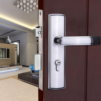 kompu康普 卧室门锁欧式室内房门锁具双舌左