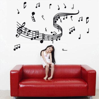 五线谱音符音乐教室学校幼儿园琴行乐器琴室卧