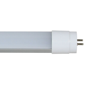 山沃照明 9瓦LED灯管T8日光灯0.6米分体支架灯节能光管 正白光