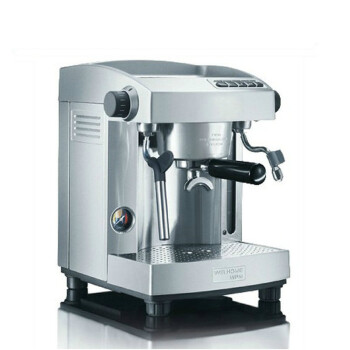 KUKOO咖啡设备 惠家KD-210S意式半自动咖啡机 双泵压蒸汽足 商用 银色送2包咖啡豆 质保两年