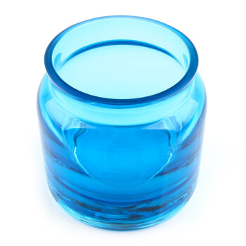Homix 格瑞斯手工无铅水晶玻璃花瓶 晴空蓝