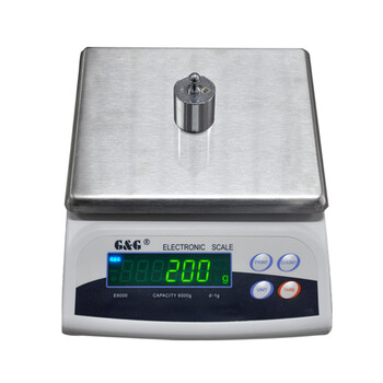 美国双杰 自动校准电子天平 E系列方盘电子天