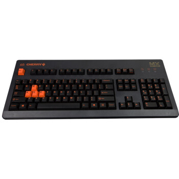 樱桃（Cherry） G80-3060HLCUS-2 红轴黑橙二色键帽 60周年限量版机械键盘