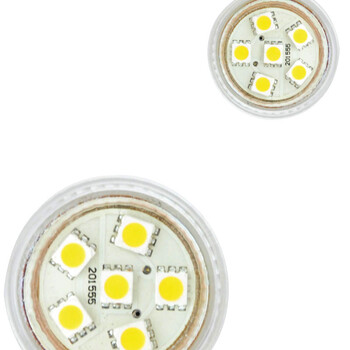 
                                        
                                        BestBenefic栢裔125流明LED射灯MR11玻璃灯杯护眼低压12V交流直流通用 暖光 直径35X高35毫米 12V AC/DC                