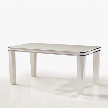 潮风尚家具 餐桌 餐椅套装 简约现代时尚餐厅钢