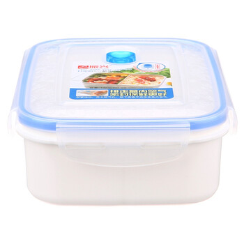 振兴 三格饭盒 1500ml 蓝色 FH0991