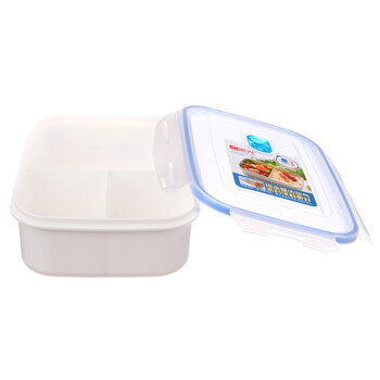 振兴 三格饭盒 1500ml 蓝色 FH0991
