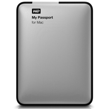 西部数据（WD） My Passport For Mac 2.5英寸 USB3.0 移动硬盘 1TB （WDBLUZ0010BSL-PESN）