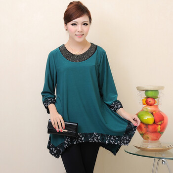 中老年<em>女装</em>春装新款 中年妇女<em>春季加肥</em>加大码